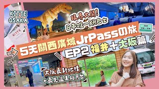 【JR西日本】5天關西廣域JrPassの旅 EP2「福井＋大阪篇」體驗日本唯一XR巴士🤩＋大阪最新地標KITTE OSAKA