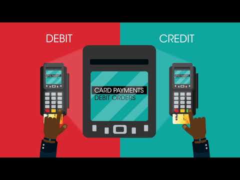 How to process a debit or credit card transaction