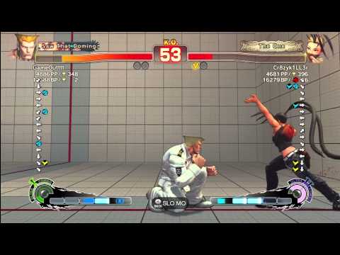 Game Outttt (Guile) vs Cr8zyk1LL3R (Ibuki)