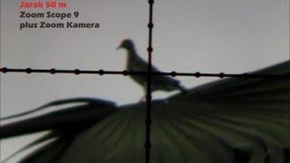 Bullpup Air Rifle - Turtle Dove Hunting - Long Range With Scope Cam &amp; Seben DKA2 Adapter