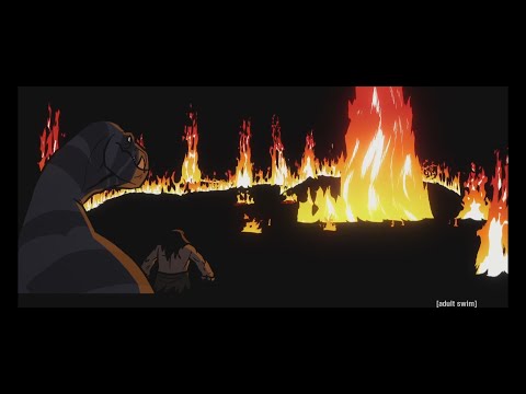 Genndy Tartakovsky's Primal | Spear and Fang vs The Night Feeder