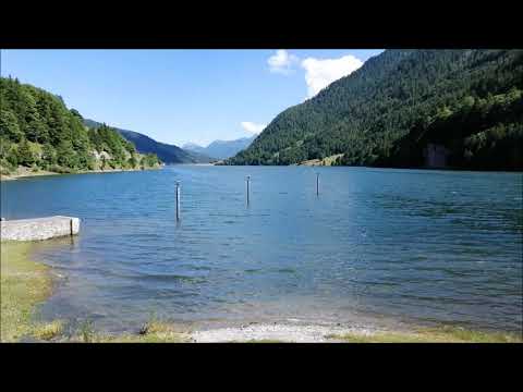 LA DIGA DI PONTECHIANALE IN VALLE VARAITA (CN) MART. 16 - 7 - 2019