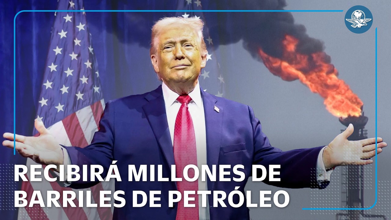 EU recibirá de 30 a 50 millones de barriles de petróleo de Venezuela, dice Trump