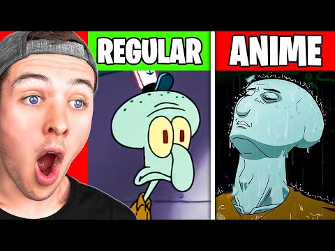 What If SPONGEBOB Was An ANIME?!