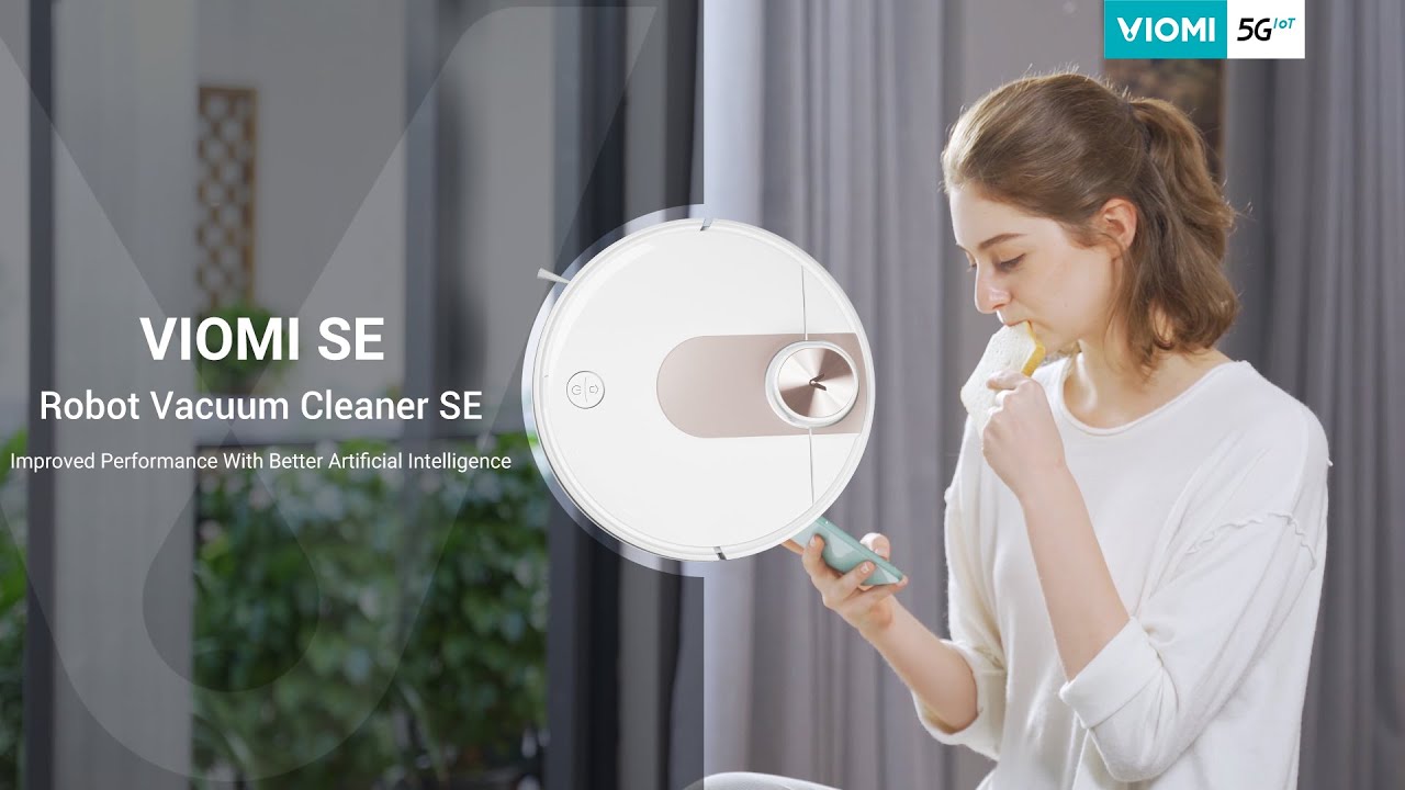 Робот-пылесос Viomi SE, белый/бежевый Уценка № 596-3
