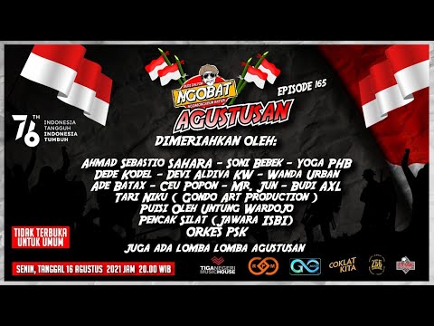 (((🔴 LIVE )))  NGOBAT 165 - AGUSTUSAN