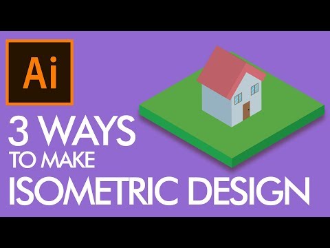 3 Ways to create Isometric Designs in Adobe Illustrator Urdu Hindi
