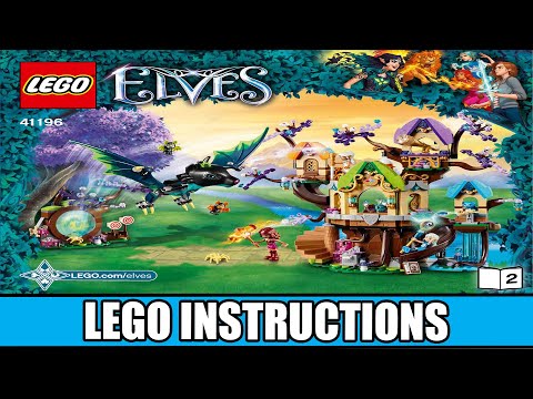 LEGO Instructions - Elves - 41196 - The Elvenstar Tree Bat Attack (Book 2)