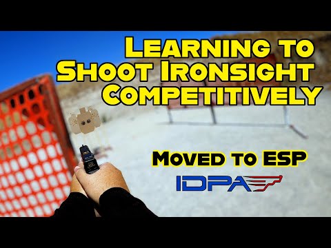 Sacramento Defensive Pistol Shooters June IDPA Match Vlog - Switched to Irons in ESP