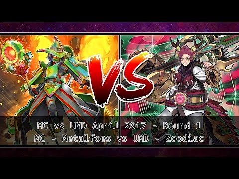 MC vs UMD April 2017 - Round 1: MC - Metalfoes vs UMD - Zoodiac