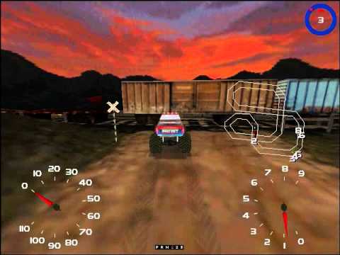 Monster Truck Madness 2 - Farm Road 29