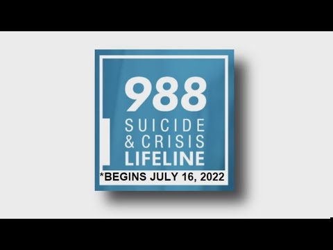 National suicide hotline now 988