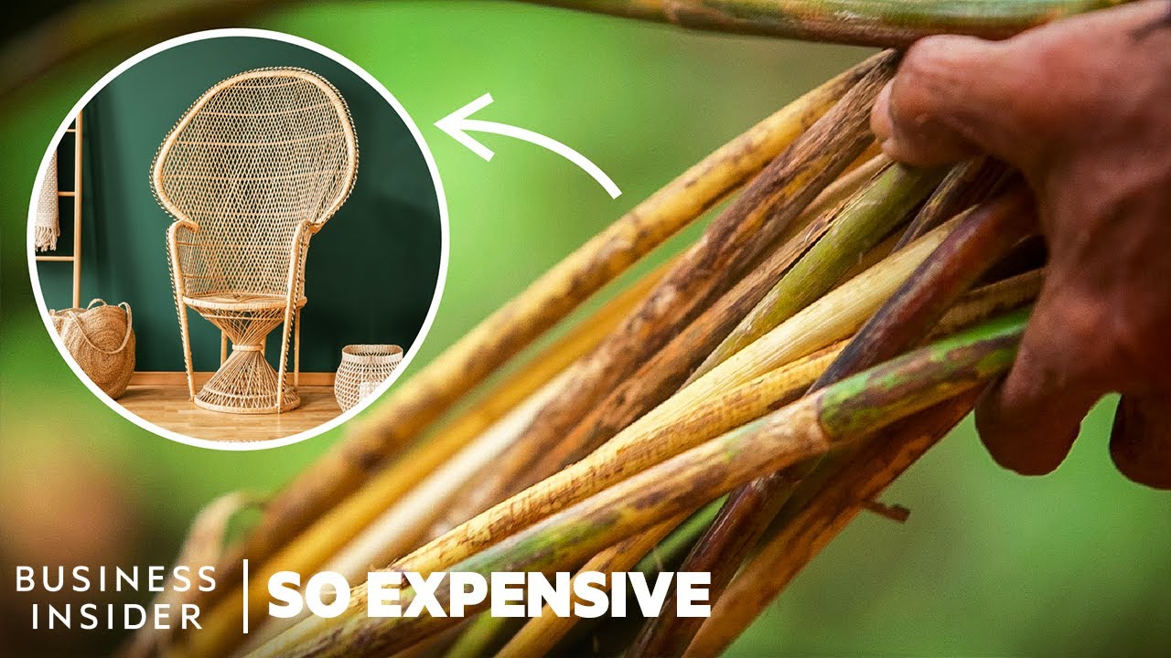 Why is cane furniture so expensive? Zandex