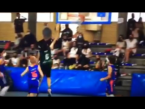 Lucas Paniagua y su show en la final de la Pequecopa Madrid