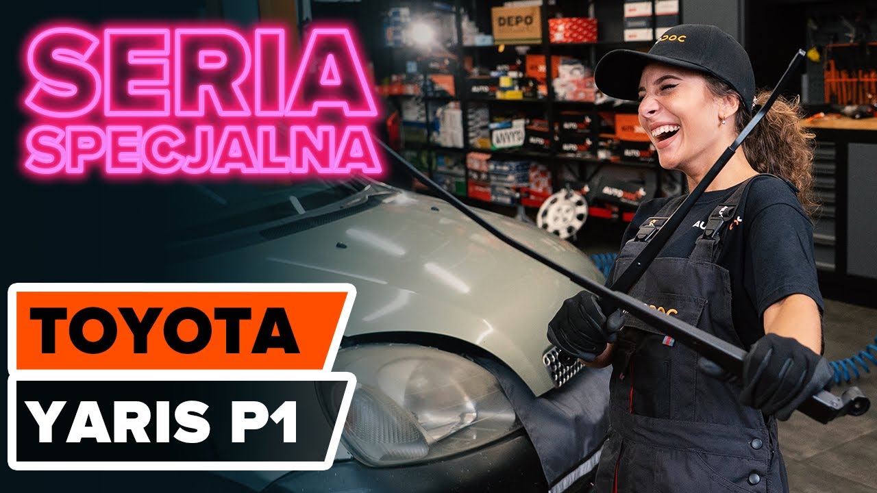 Jak wymienić ramię wycieraczki w Toyota Yaris P1 - poradnik naprawy
