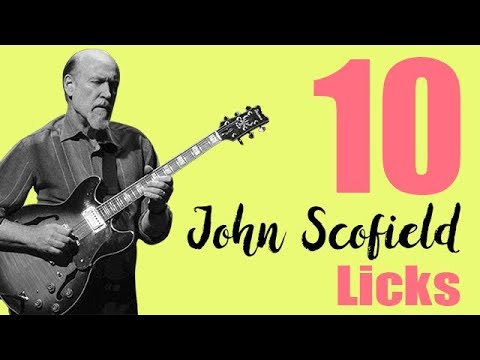 10 John Scofield Jazz Blues Licks (Bb7) - Guitar Lesson & Transcription With Tabs