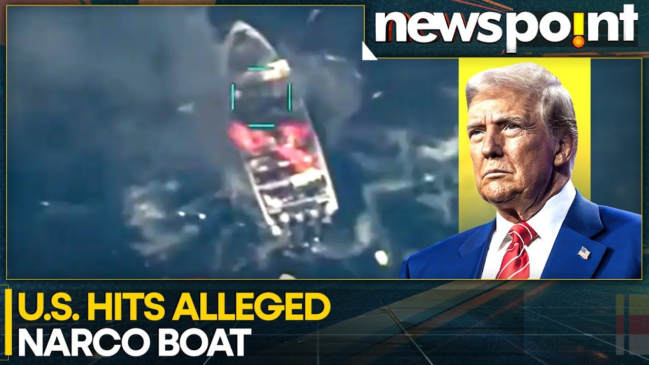 US Strikes Venezuela: US Hits Alleged Narco Boats, Two Killed | WION Newspoint