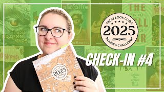 the 52 book club 2025 challenge . check in 4