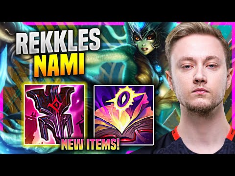 REKKLES PICKS NAMI WITH NEW ITEM IMPERIAL MANDATE! - G2 Rekkles Plays Nami SUPPORT vs Bard! |