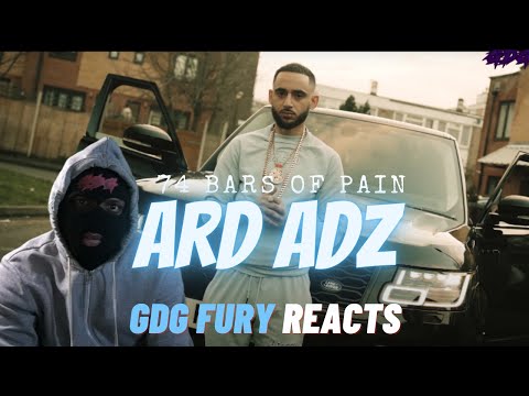 AMERICAN Reacts to Ard Adz - 74 Bars Of Pain [Music Video] | GRM Daily (NYC Reaction to UK Rap)