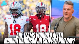 Marvin Harrison Jr Didn't Participate In Pro Day. Is That A Red Flag? | Pat McAfee Reacts