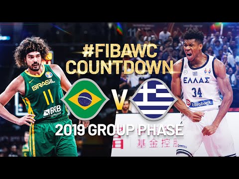 Brazil 🇧🇷 v Greece 🇬🇷 | 2019 #FIBAWC | World Cup Countdown Series