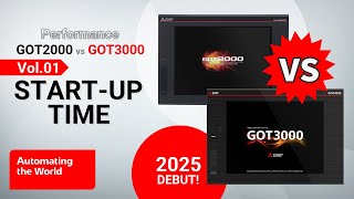 Performance GOT2000 vs GOT3000 Vol.01 START-UP TIME