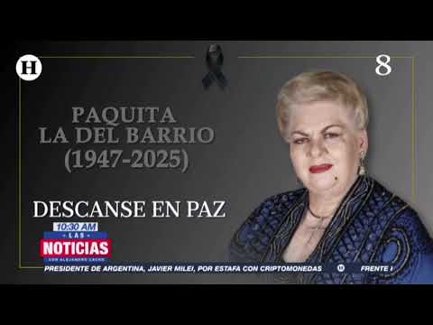 Muere Paquita la del Barrio, la voz mexicana del despecho, a los 77 años | M+