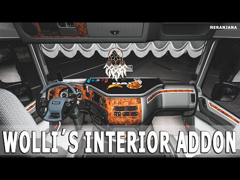Wolli´s INTERIOR ADDON v1.1 | ETS2 Mods v1.40 & 1.39