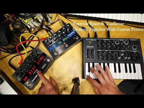Eventide Space & Timefactor + Microbrute - "In Space"