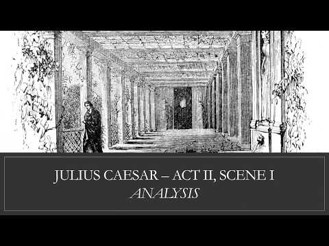 Video #26: Julius Caesar, Act II Scene I (Part 1)