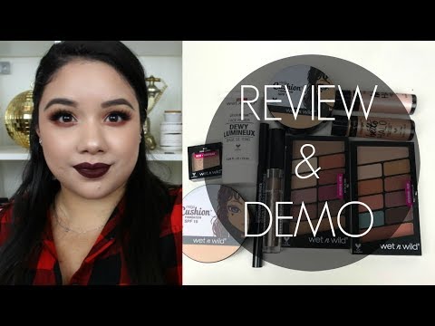 NEW Wet n Wild Makeup | Cushion Foundation, Eye Shadow Palettes, Brow Pencil + More! Video