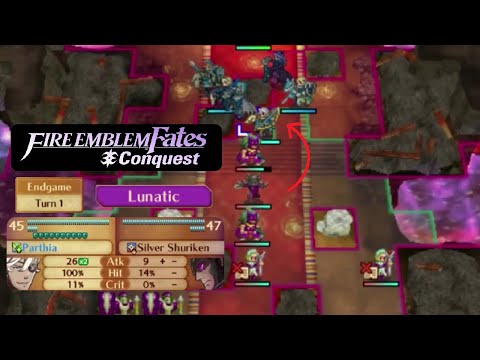 Fire Emblem Conquest Endgame (no commentary playthrough, lunatic mode)