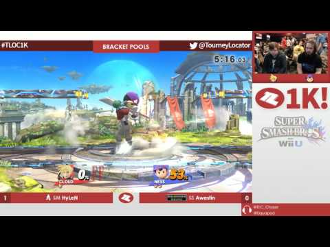 TLOC 1K May - SM | HyLeN (Cloud) vs SS | Awestin (Ness) Pools - Smash 4