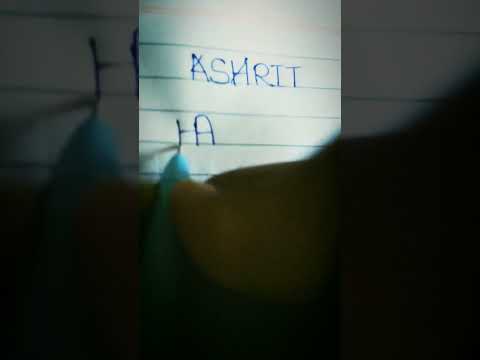 ASHRIT name logo #logostyle#YTshorts#shorts#viral