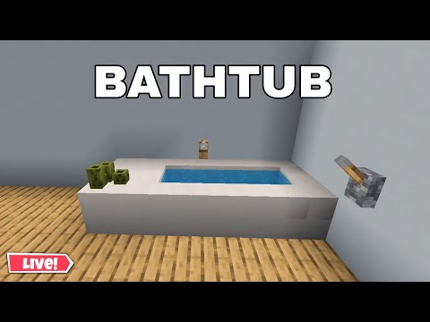 Insane Bathroom Build Hacks in Minecraft Bedrock!