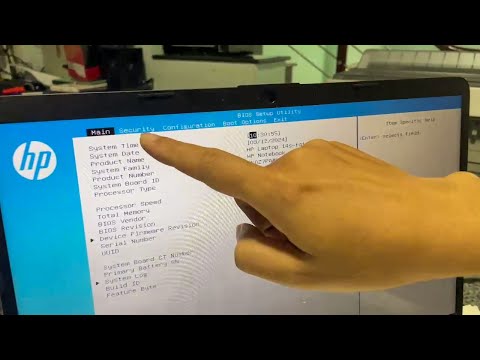 how to enable TPM 2.0 on HP laptop to install Windows 11