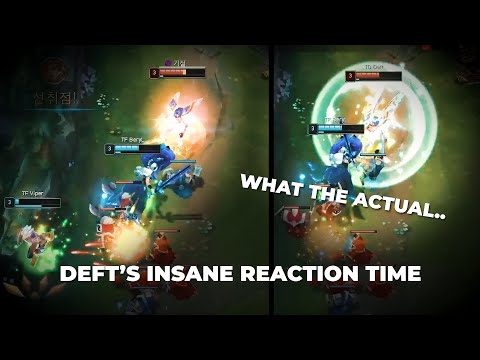 Deft's Insane Reaction Time Grabs Doublekill | DK Deft