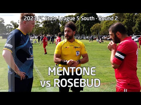 2023 FV State 5 Sth Rd 2 : Mentone v Rosebud