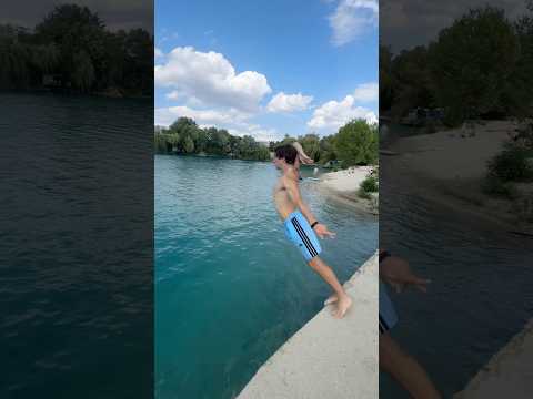 AKO HÁDZAŤ KAMEŇ DO VODY 💦