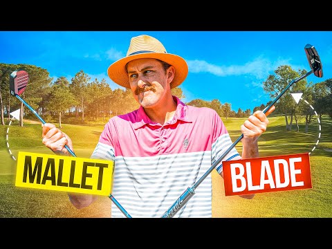Was funktioniert am besten? Blade- oder Mallet-Putter