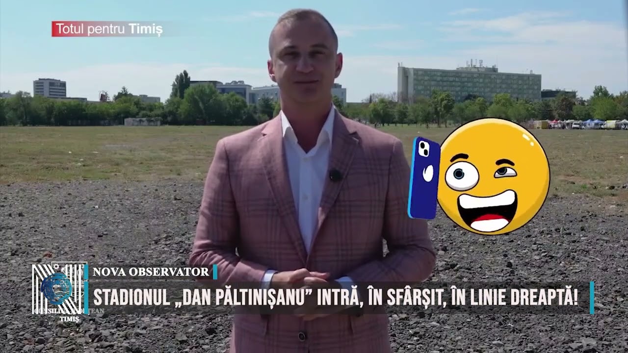 STADIONUL „DAN PĂLTINIȘANU” INTRĂ, ÎN SFÂRȘIT, ÎN LINIE DREAPTĂ!