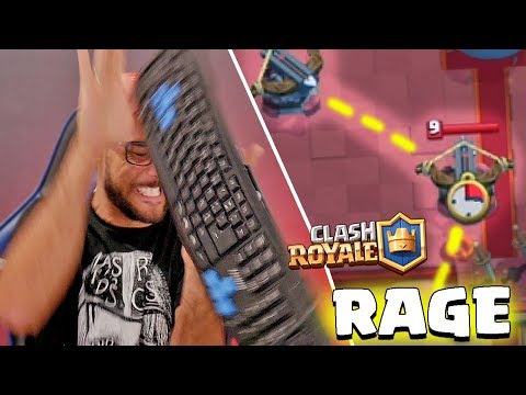 RAGE NUNCA VOU BATER ME RECORD NO CLASH ROYALE???