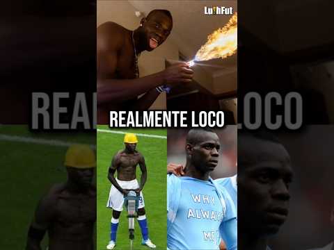 ¡Balotelli hacía cosas realmente extrañas! ☠️😅 #futbol