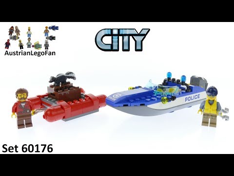 Vidéo LEGO City 60176 : L'arrestation en hors-bord