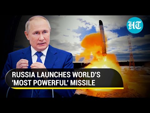 Russia tests 'Sarmat' missile dubbed 'Satan 2'; Putin warns West to 'think twice'