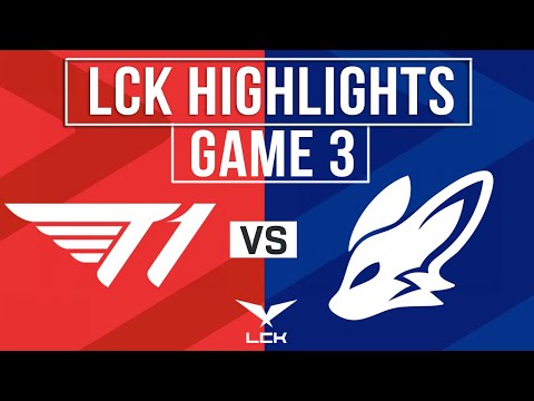 T1 vs BFX Highlights Game 3 | LCK CUP 2026 | T1 vs BNK FEARX