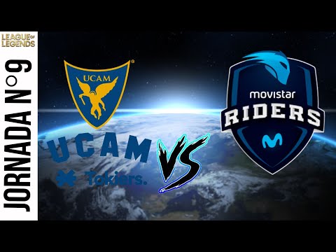 UCAM Tokiers VS Movistar Riders JORNADA 9 SUPERLIGA VERANO 2022 LEAGUE OF LEGENDS