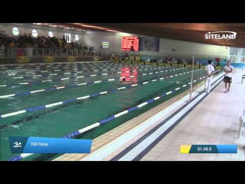 Serie 6 dei 200 Rana  Assoluti Maschi Master - Campionati Regionali Master 2015 VENETO e FRIULI VG