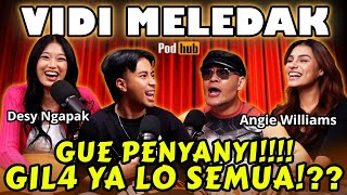 Download lagu SATU STUDIO KESURUPAN🤣LOE PADA GIL44⁉️🤣 - Vidi - PODHUB - Desy ngapak - Angie Williams mp3